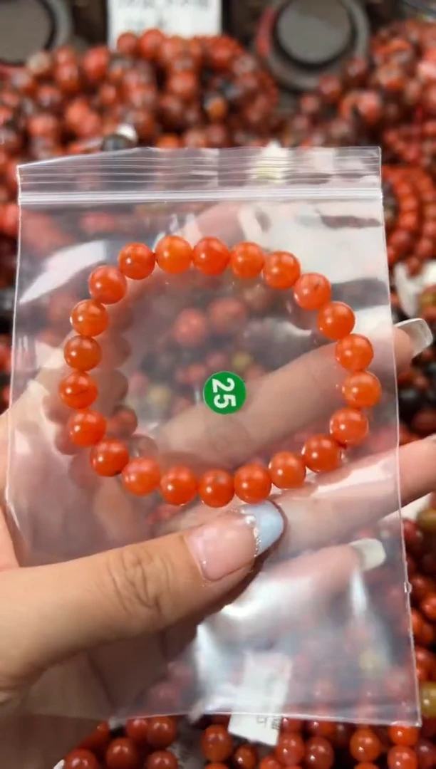 未镶嵌手串南红玛瑙8+