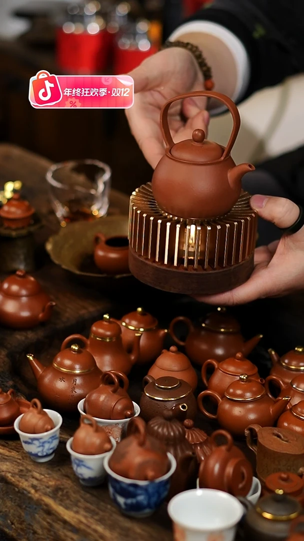 闪购44 120CC 小茶壶一套功夫茶道具