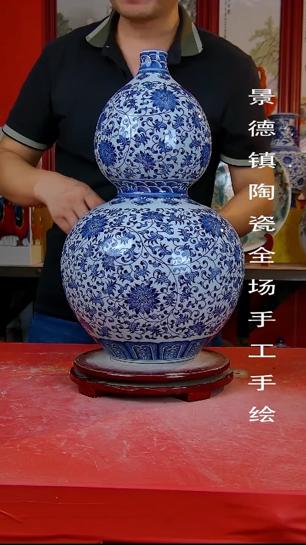 摆件大*哥景德镇陶瓷 全场手工手绘