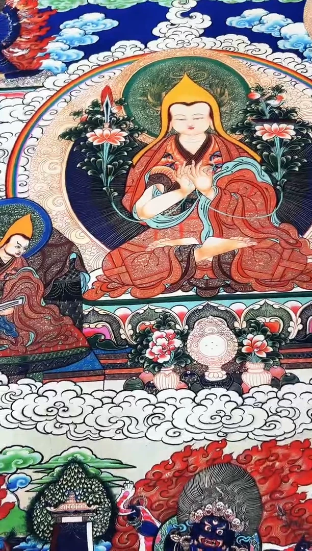 卷轴画16015唐卡