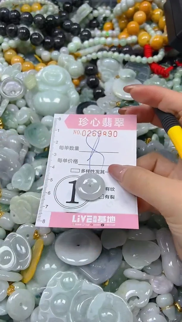 翡翠未镶嵌颈饰闪购0269890