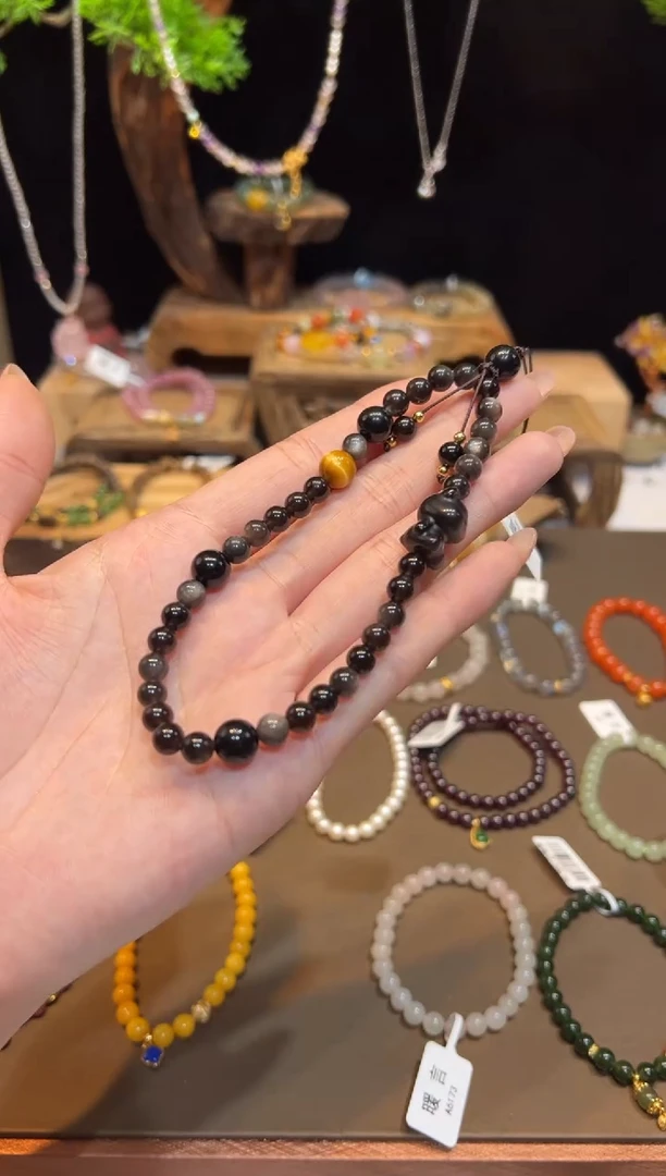 未镶嵌黑曜岩手饰手饰@@Z2406