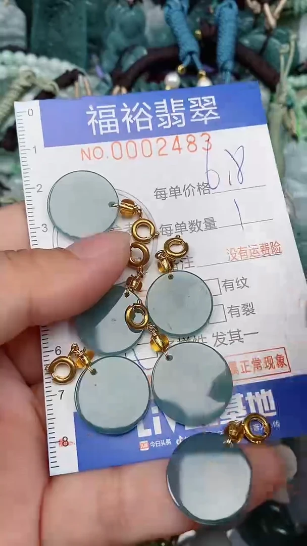 翡翠未镶嵌颈饰...0002483多样性发其一