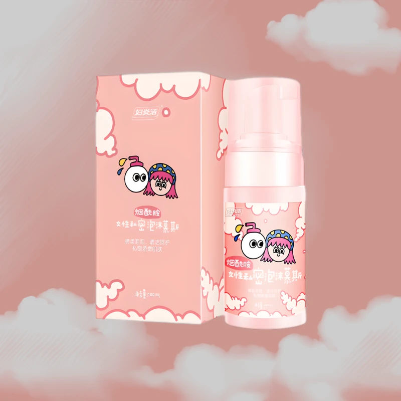 妇炎洁私处洗液烟酰胺慕斯100ml×1瓶抑菌止痒祛味温和清洁清爽