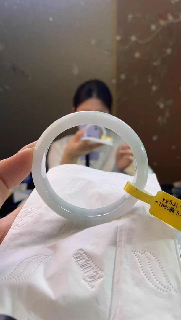 未镶嵌手镯翡翠圈口x54-55