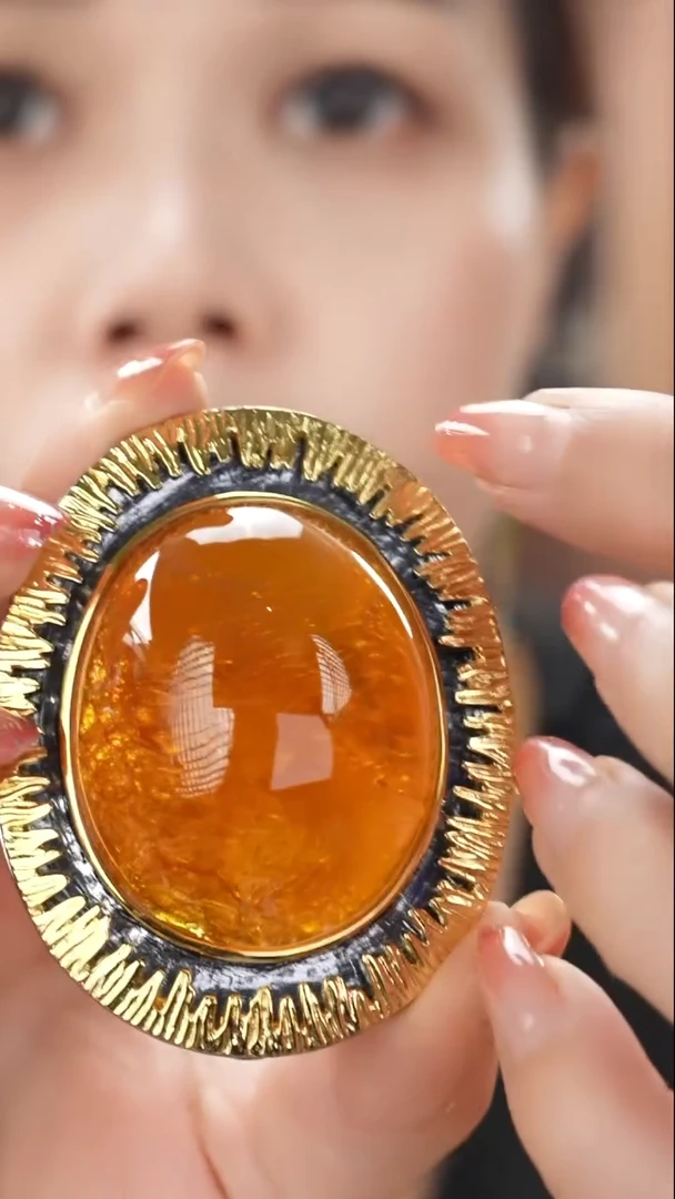 琥珀吊坠(不含链)未镶嵌精品蜜蜡吊坠