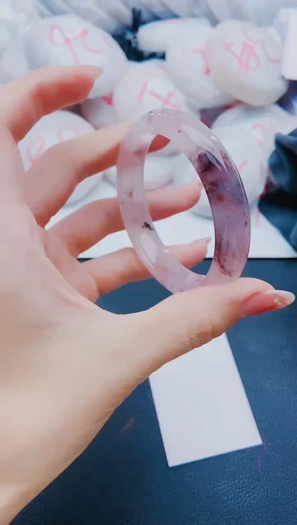 未镶嵌手镯石英质玉K84-57-58