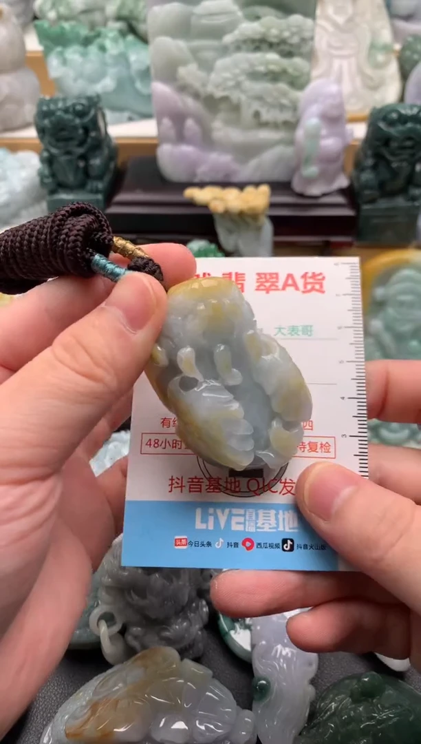 吊坠(不含链)未镶嵌翡翠1