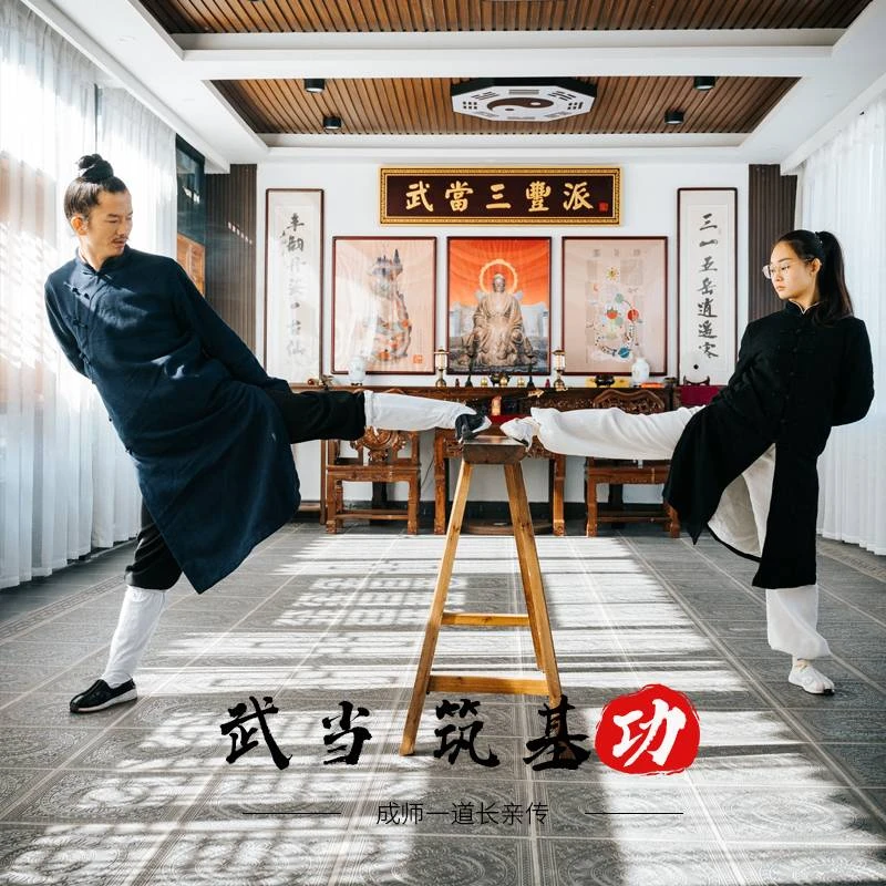 【武当筑基功】成师一道长教学视频（留意短信解锁课程）