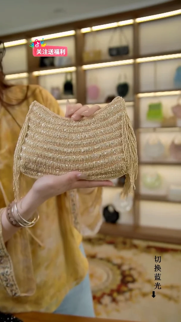 织绣珠绣手提包时尚女神直播间选款