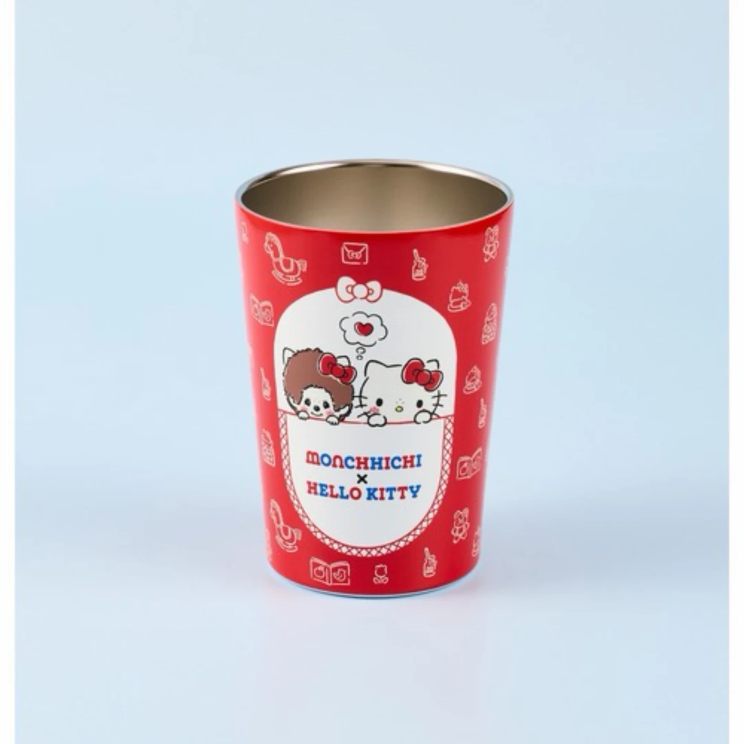 【大阪限定】Hello Kitty 蒙奇奇 联名保温杯 周边