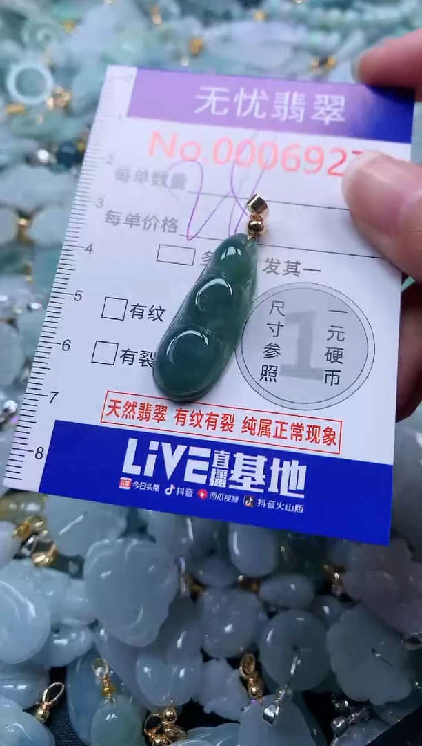 颈饰未镶嵌翡翠6927