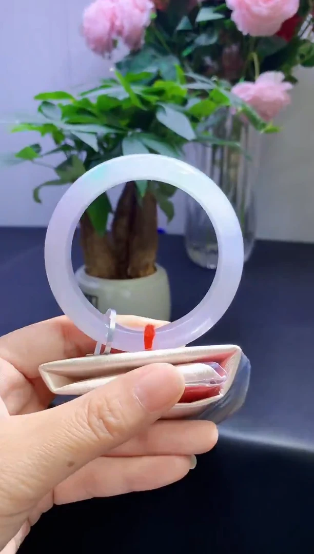 未镶嵌手镯翡翠翡翠手镯圈口57.7-t85手镯定金2万卖价15万