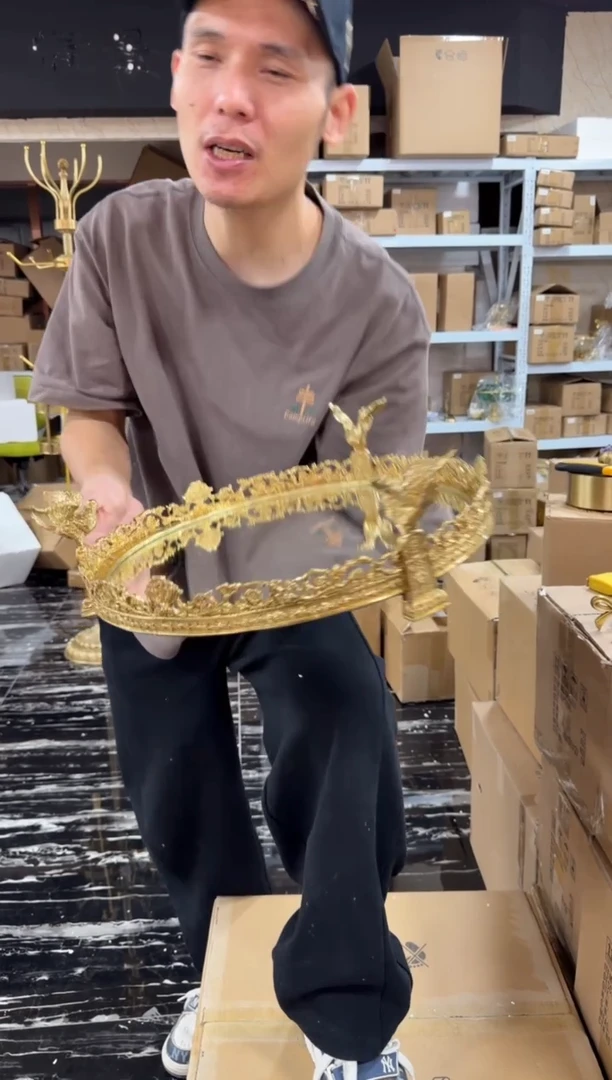 黄铜黛姿家居装饰品摆件