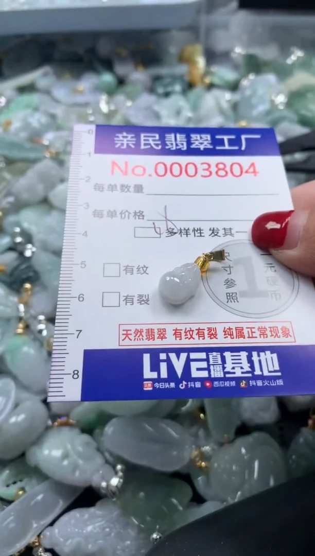 颈饰未镶嵌翡翠3804