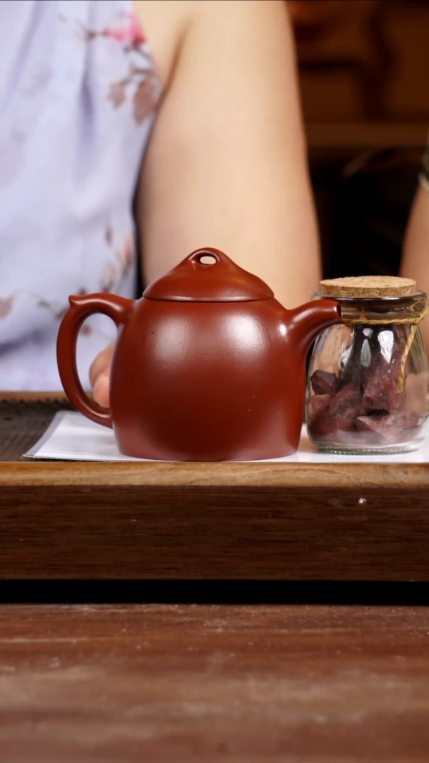 茶壶紫砂大红袍秦权300CC