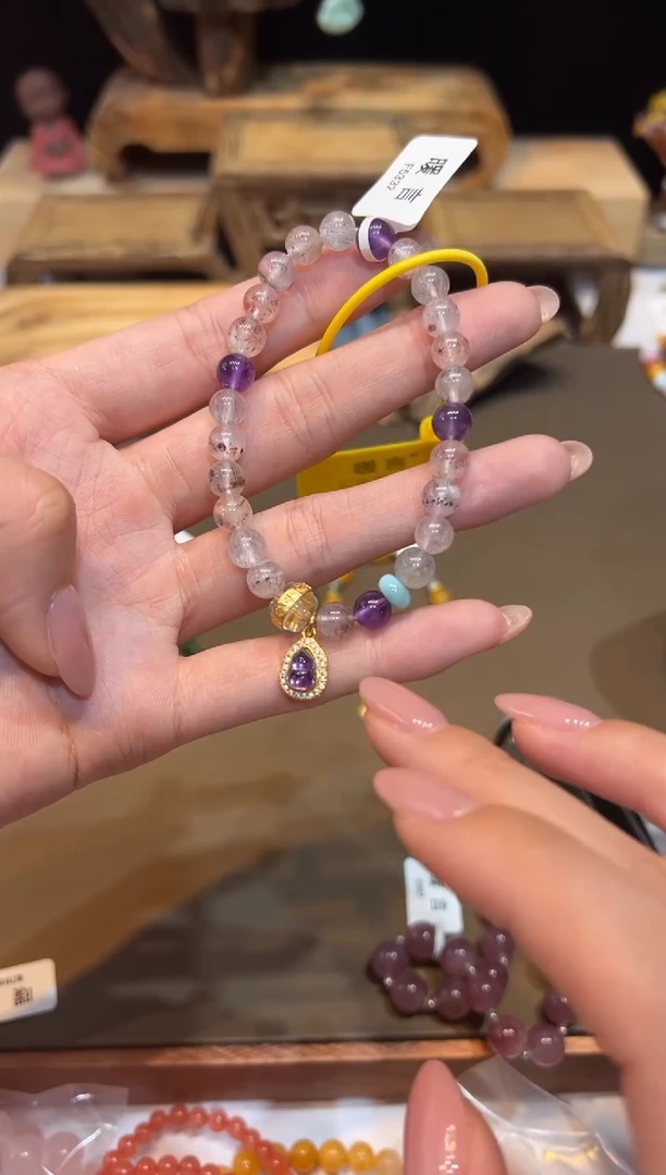 未镶嵌手链水晶手饰@@F5332