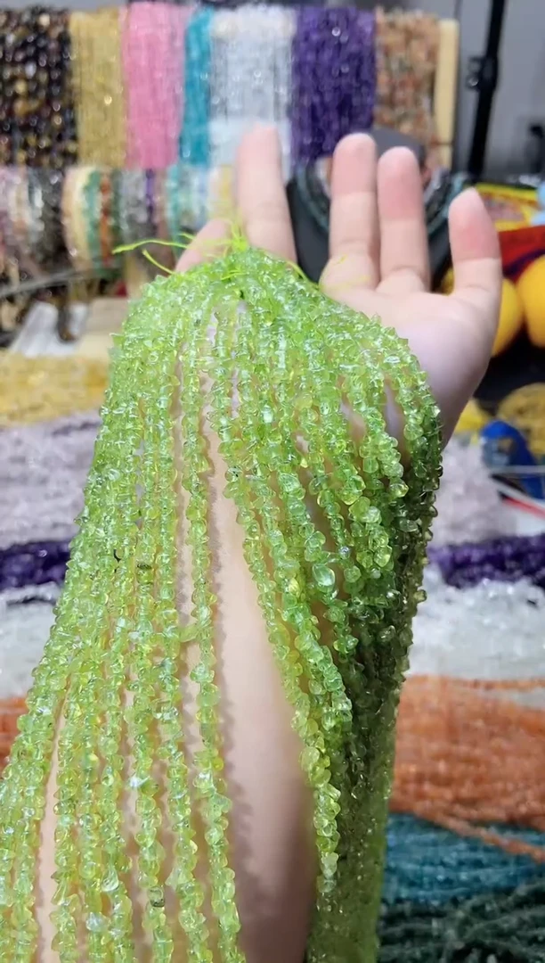 未镶嵌珠宝半成品水晶橄榄