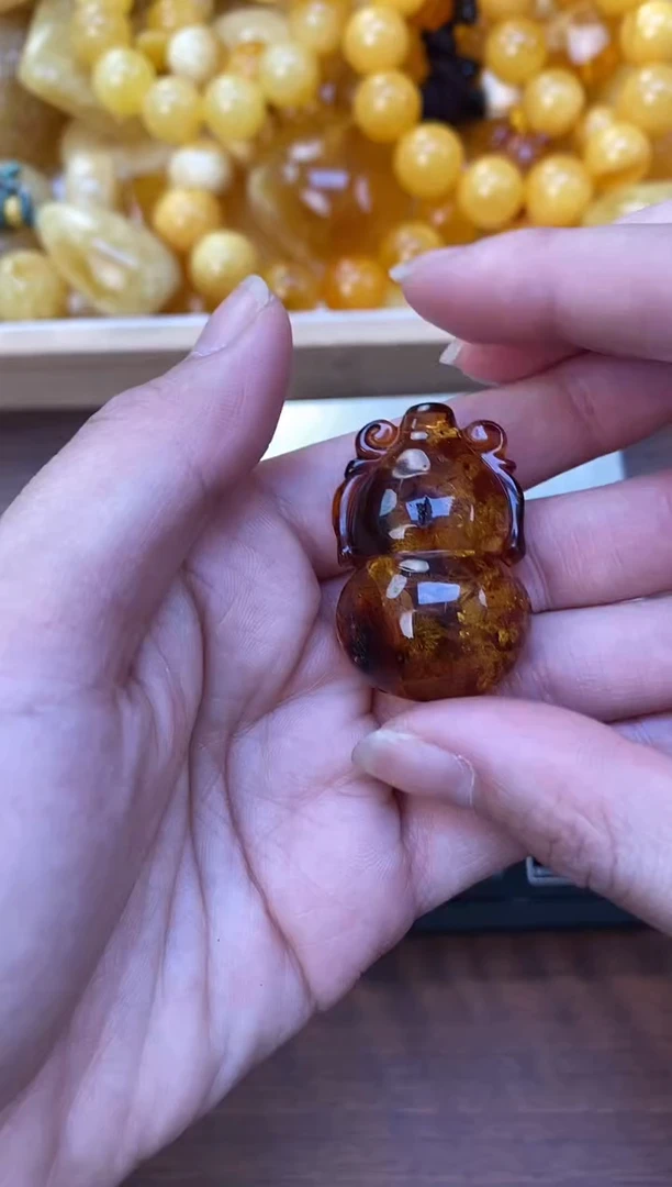 裸石琥珀未镶嵌天然琥珀蜜蜡