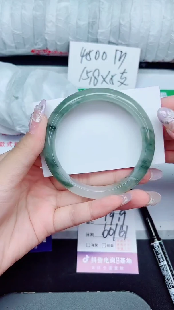 未镶嵌手镯石英质玉375-60/61