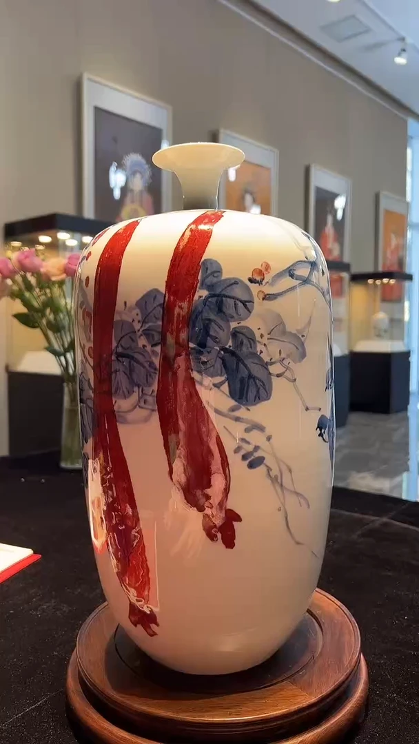 其他瓷崔景哲-瓷器-B中-长寿多福