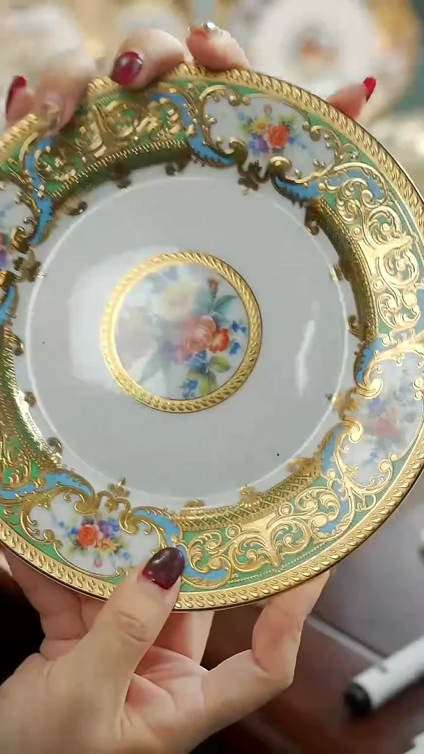 瓷片7.5英寸骨碟1个