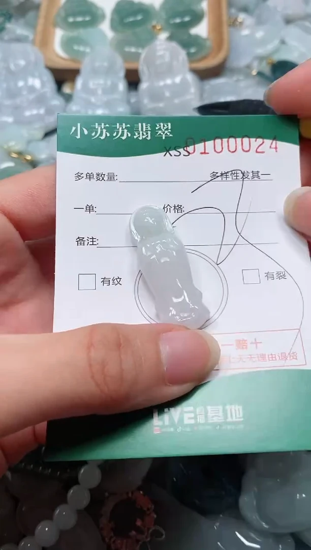 【闪购商品】翡翠颈饰未镶嵌闪购商品0100024