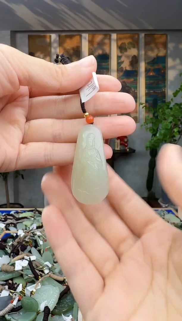 未镶嵌和田玉挂件拍一发一
