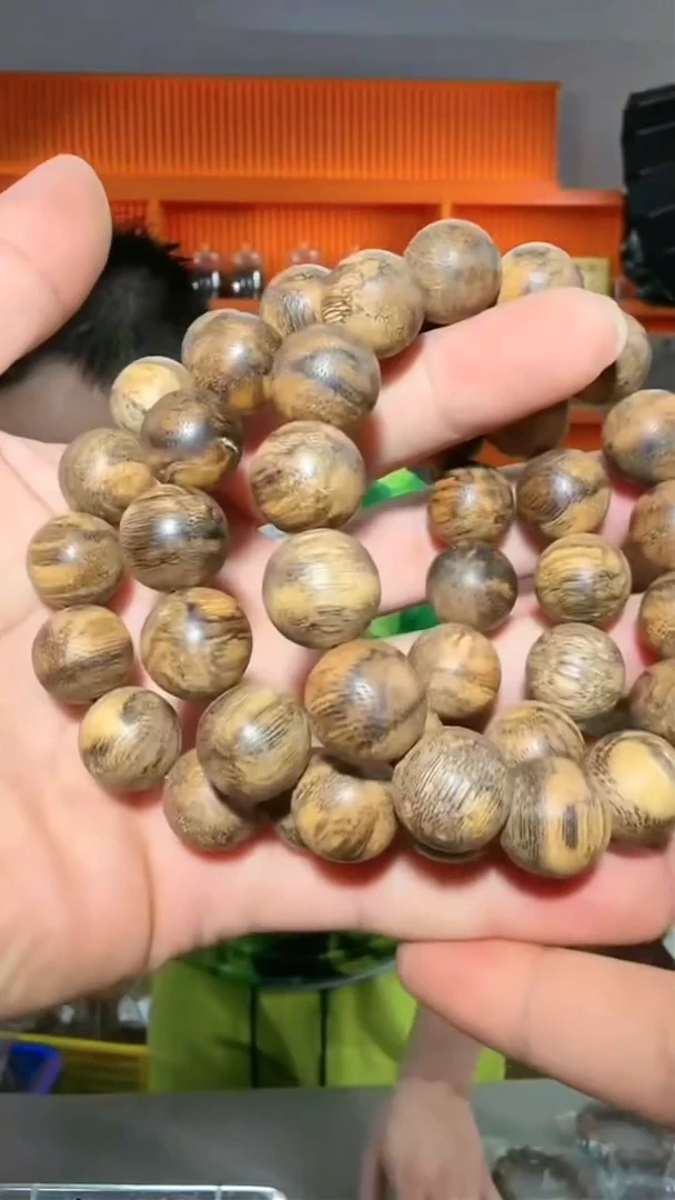 沉香手串58号单圈达拉干20g1.5多样性发一