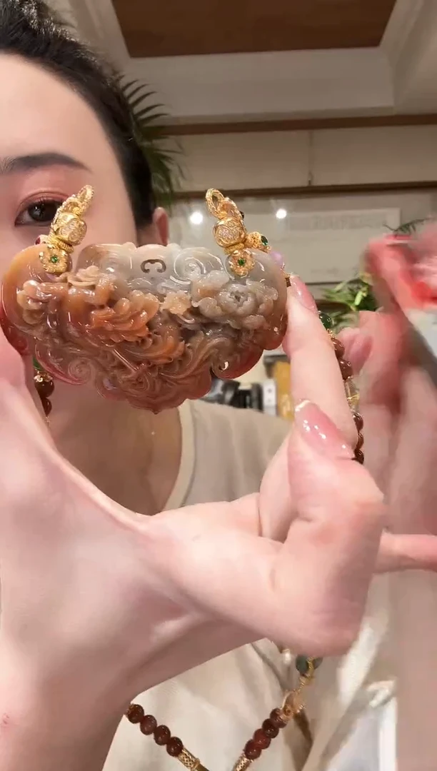 【闪购商品】翡翠颈饰未镶嵌国风