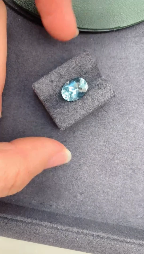 海蓝宝石裸石未镶嵌3.2ct海蓝宝