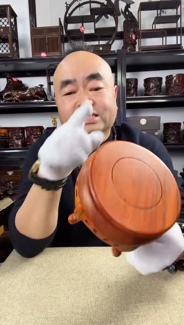 木老李红木工艺品黄2696
