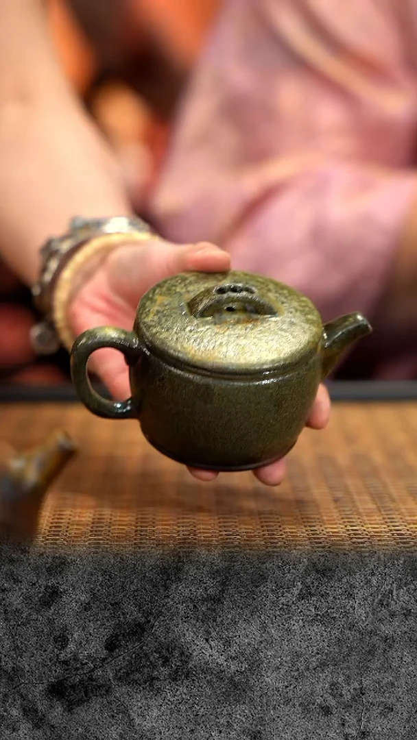 紫砂茶宠紫砂 宜兴紫砂  GFY  松木 汉瓦