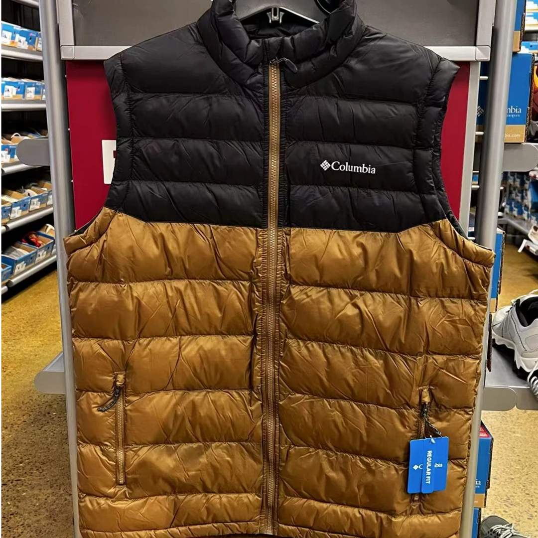 Columbia/哥伦比亚2107641257男士全拉链立领拼色棉马甲