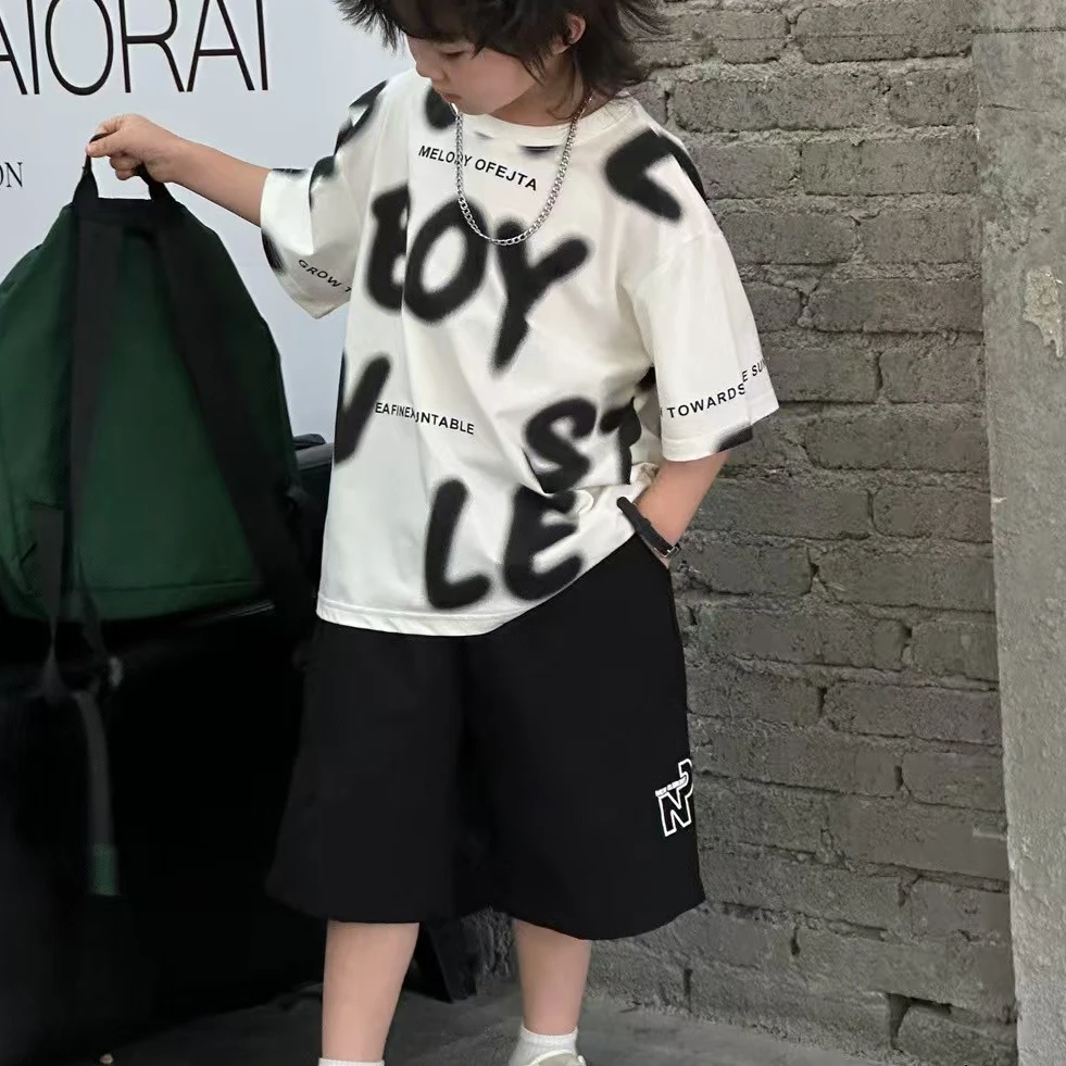 95017高端专享天花板男宝夏款短裤黑色（B)