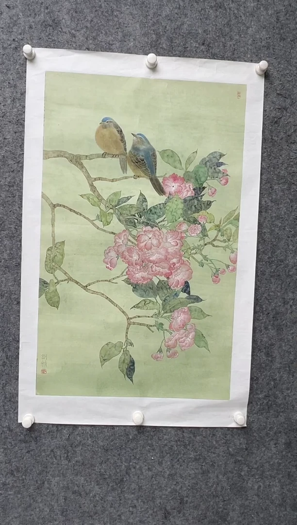 国画邹训精-5.2平尺-国画作品-GGyz