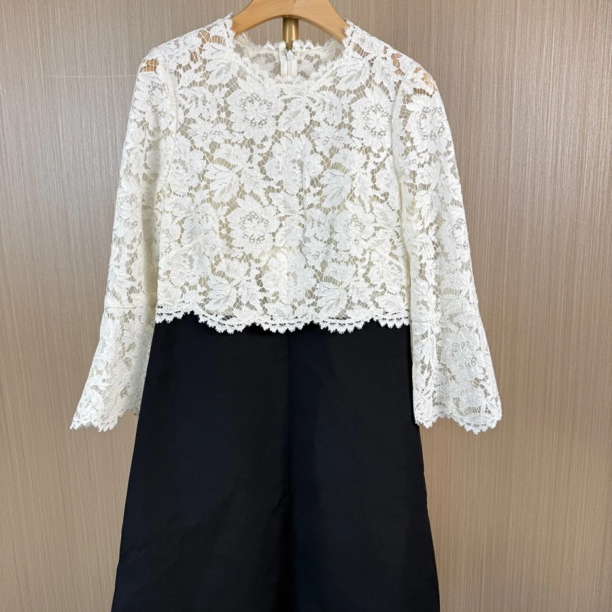 99新 Valentino/华伦天奴 经典款蕾丝裙 40 12期免息 15799209