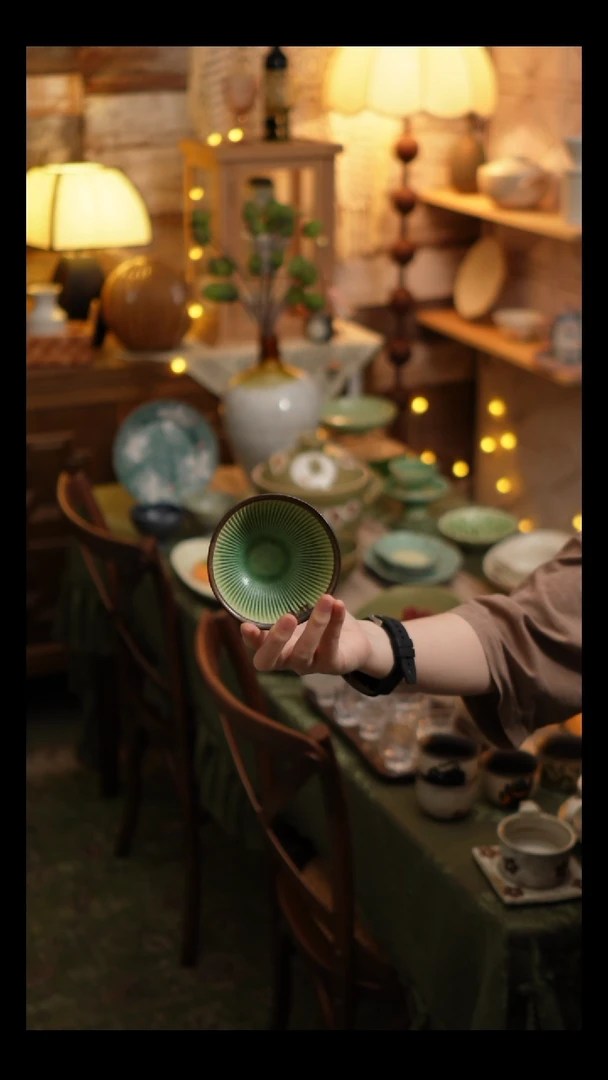 瓷片雾里工作室 蘸料碟1个