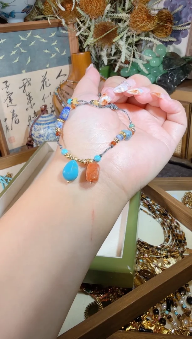 合金青金石手链031