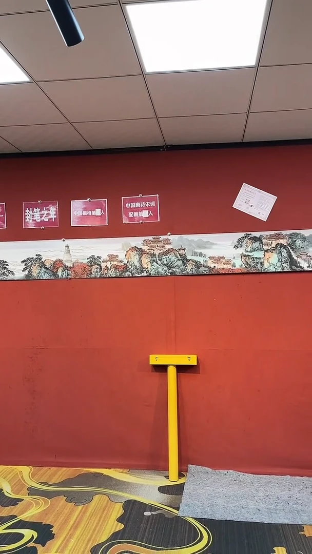 国画释隆一手绘五台揽胜图