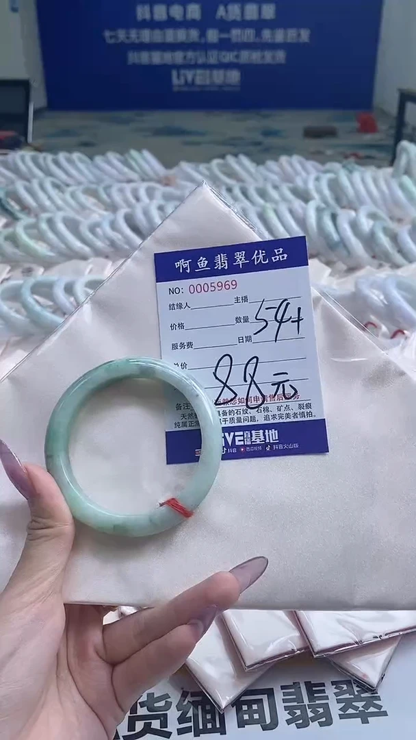 翡翠手镯未镶嵌5969