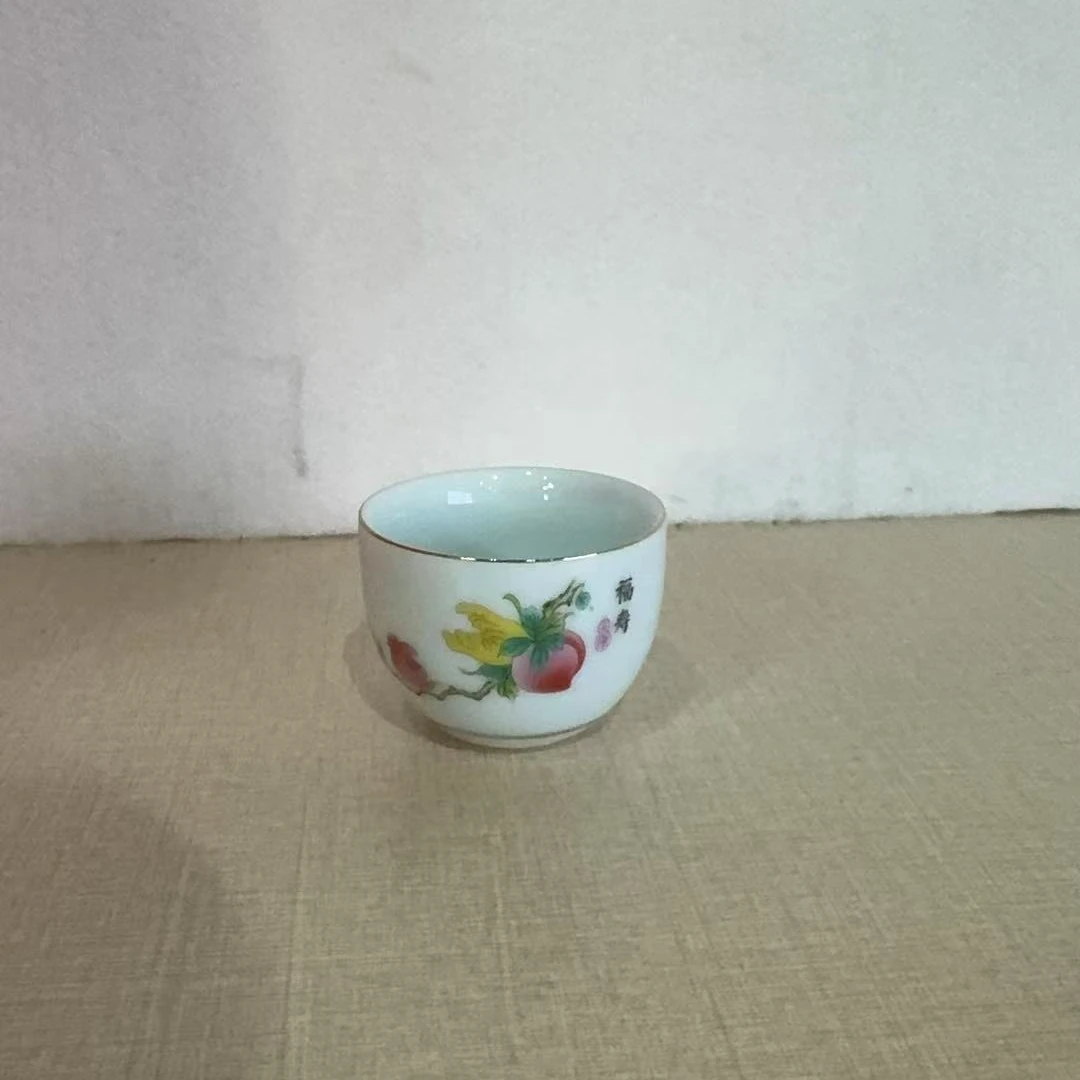 A00456/陶瓷/寿桃杯