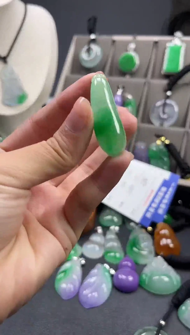 颈饰未镶嵌翡翠  所见即所得 一图一物