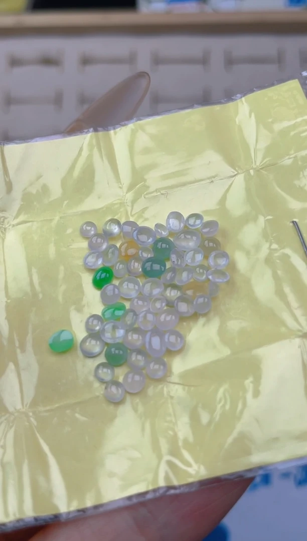 裸石翡翠天然翡翠蛋面13