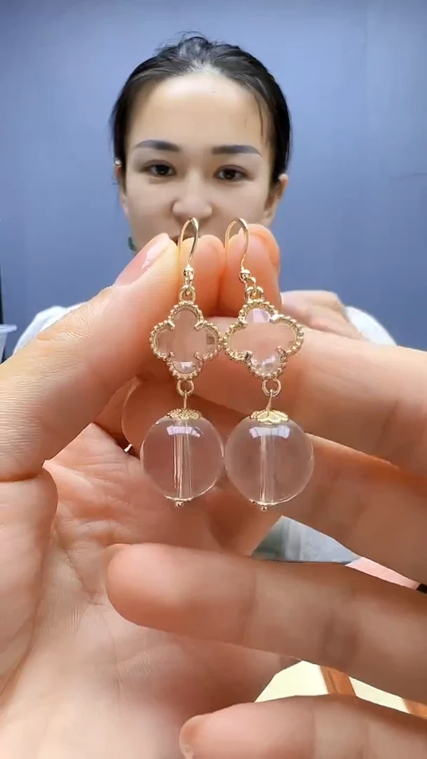 颈饰14K金镶嵌水晶随昔diy颈饰