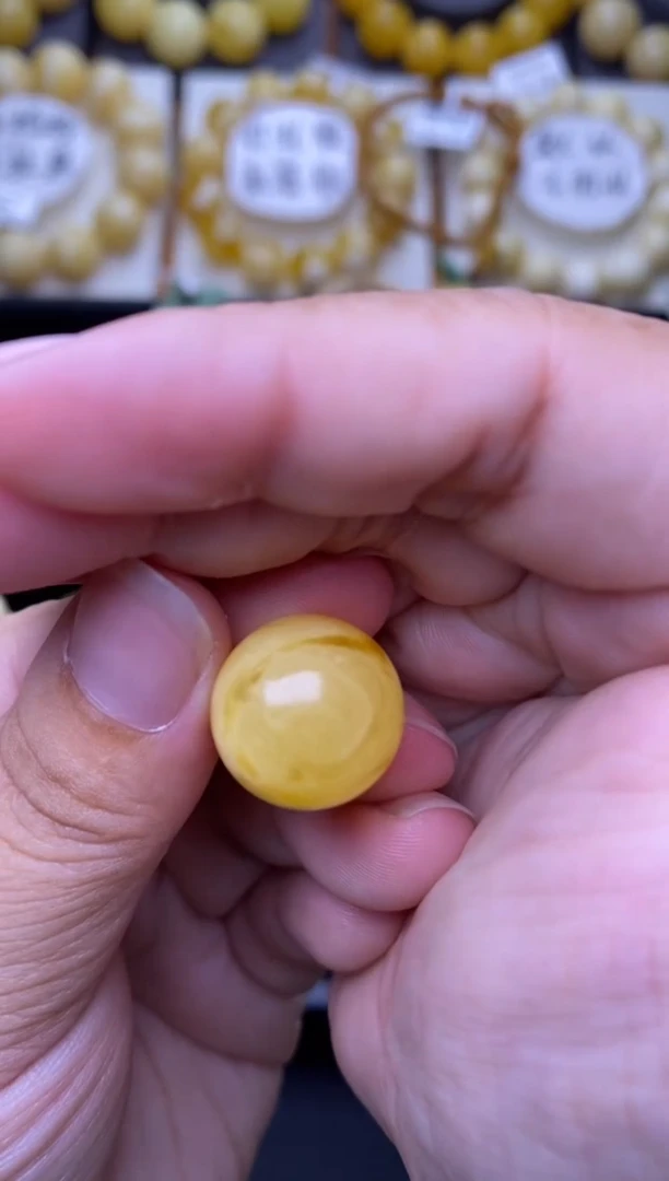 裸石琥珀未镶嵌大小姐珠宝严选64