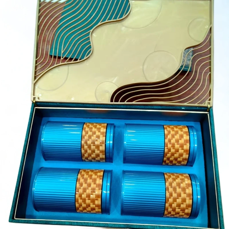 秘境 2025明前龙井4罐装 300克 茶叶过节送礼