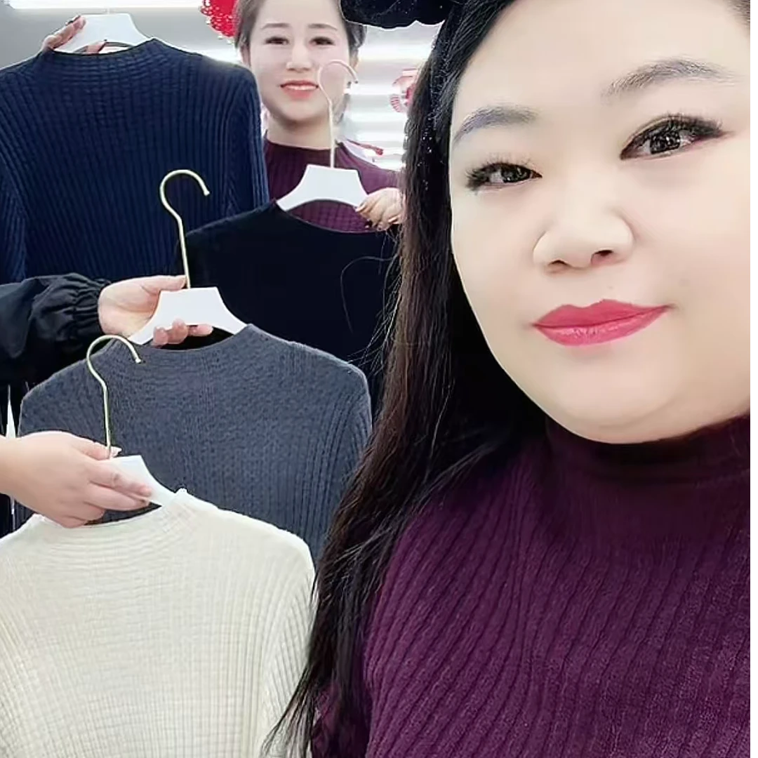 女上时尚针织打底小衫8829-A135***