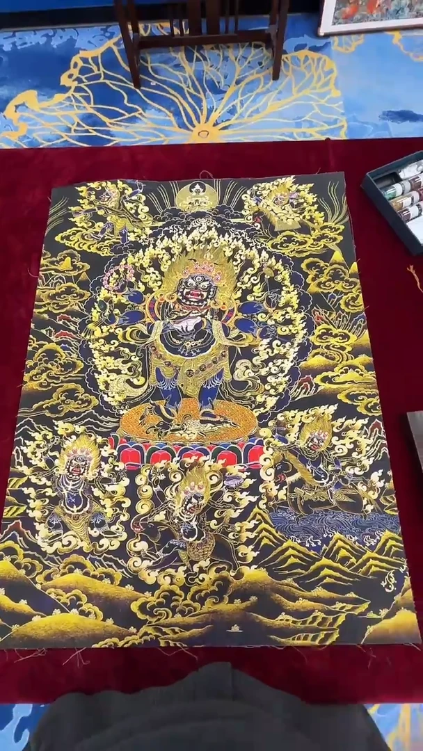 卷轴画唐卡16002