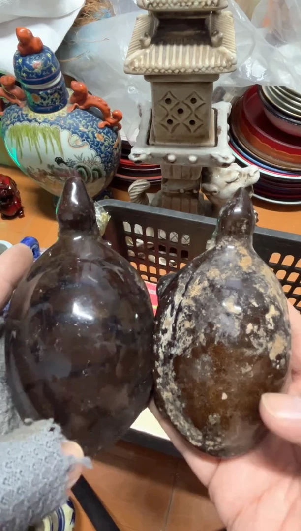 手工艺品琉璃乐**猫摆件